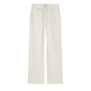 Madewell Low-Slung Baggy Jean: Airy Denim Edition in Vintage Canvas